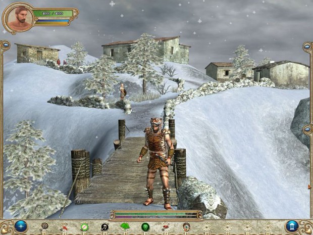 Sample screens of games based upon CPAL3D