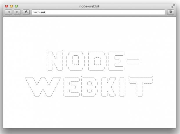 node-webkit app
