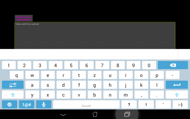 GUI on Android