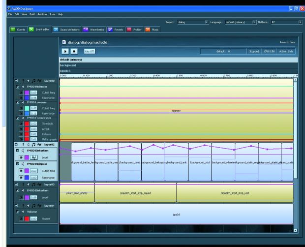 Real time DSP effects for voice processing