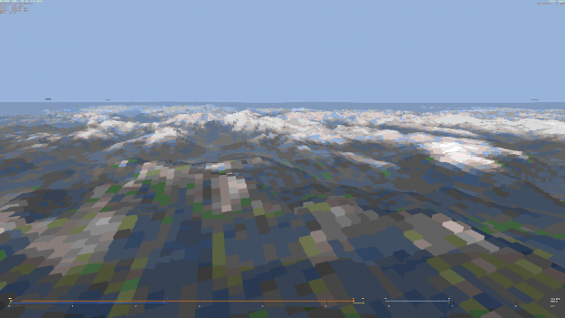 Visualizing entire Earth with a 65K quality voxel terrain