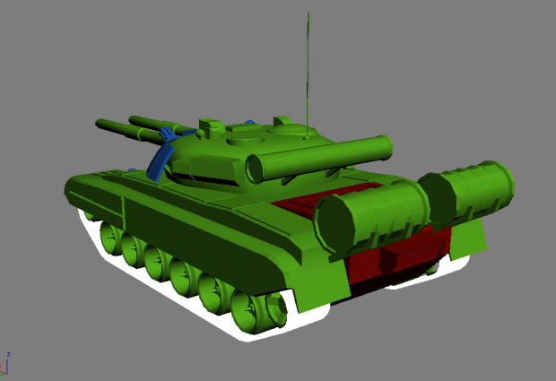 Heavy Tank armor allocation