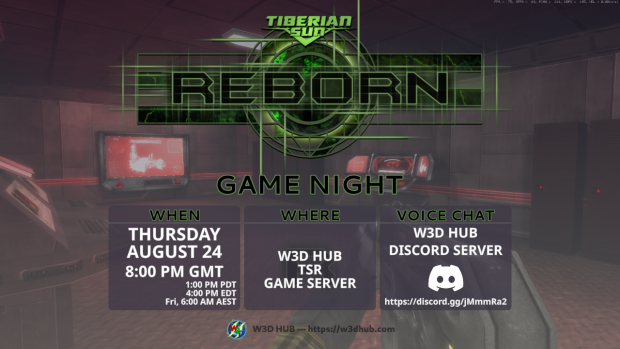 TSR 2.0 Beta Game Night Thursday 24th