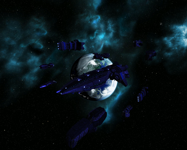 Strategic command fleet in action!