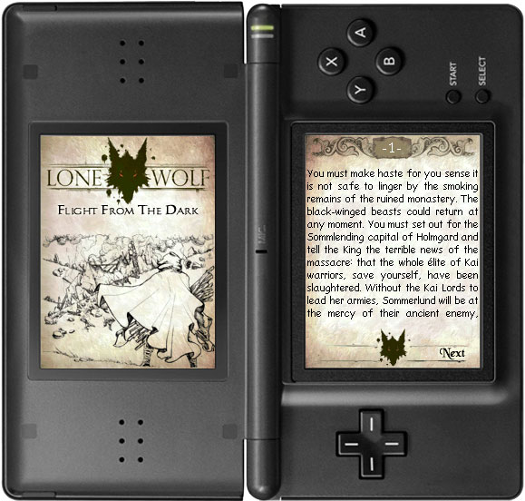 Lonewolf DS: Flight From The Dark