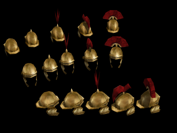Roman Coolus Helmets