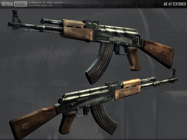 AK-47 Fully Textured