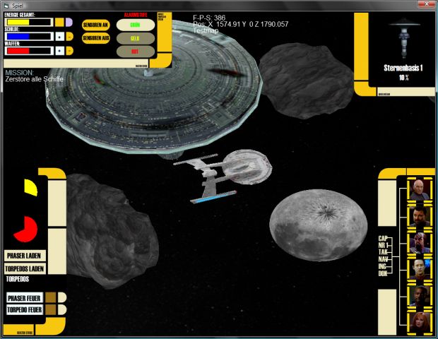 Starbase Damagetexture and asteroidmodels