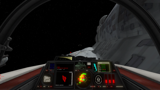A-wing and TIE Interceptor Cockpits