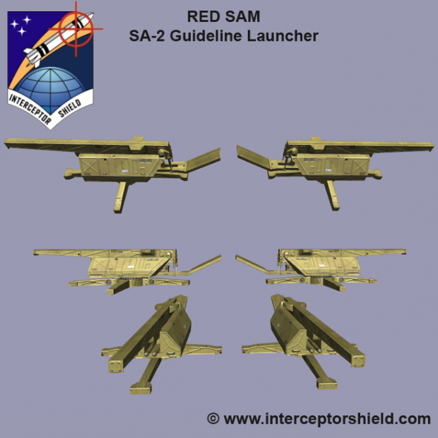 SA-2 Guidelin Launcher "Red SAM"