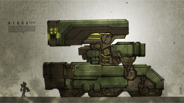 Hydra Tank Concept Art