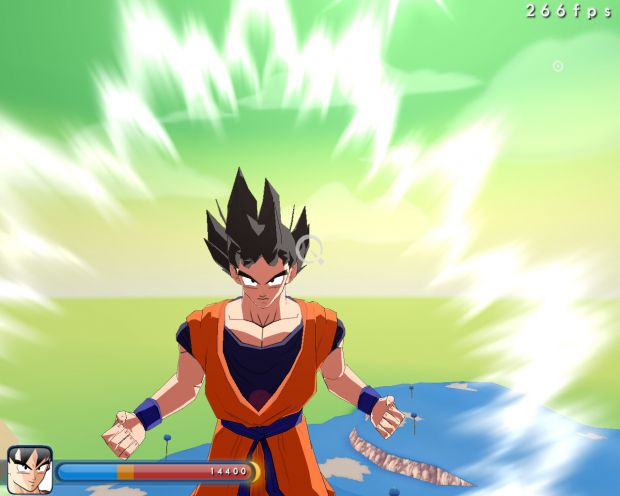 Goku Powerup