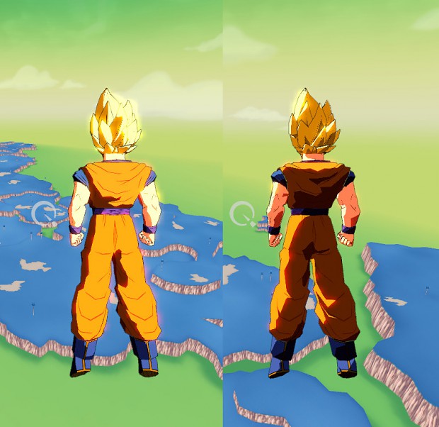 Accurate Super Saiyan colors