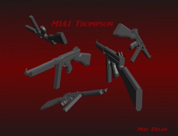 Redone M1A1 Thompson