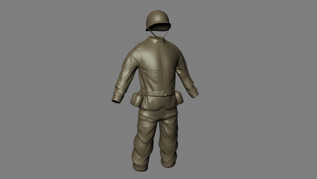 Soldier Clothing High Detail