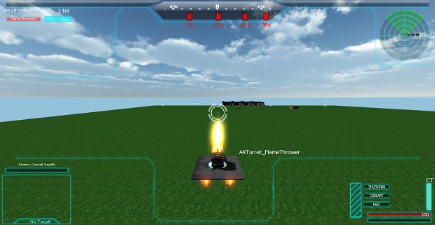 Just been updating the GUI as well as made turrets Spawnable..