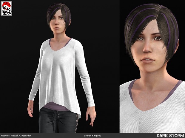 Lauren Dark Storm Ascension. In-game Model