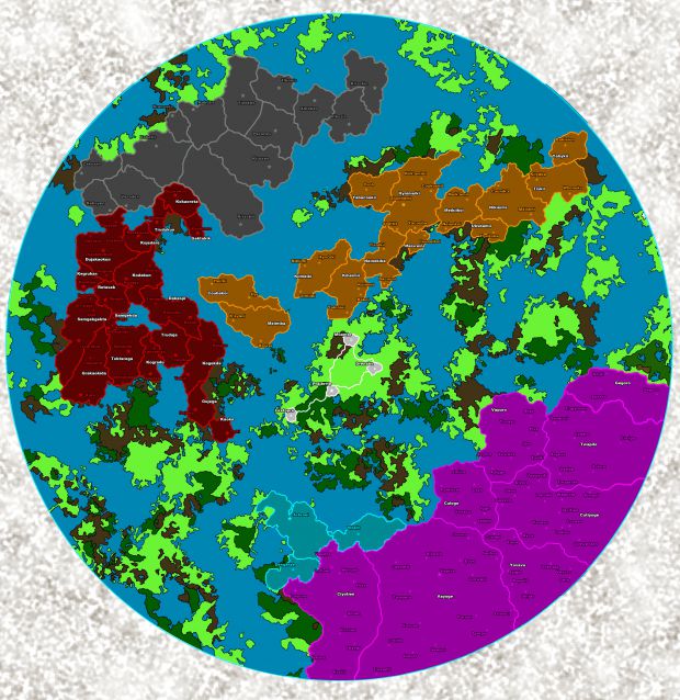 World Map Sphere, semi-final