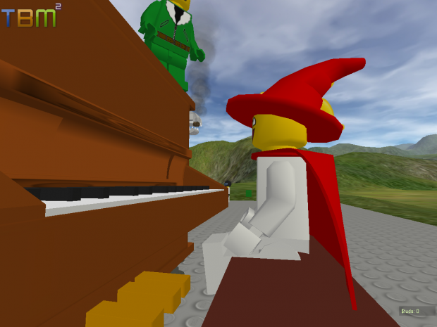 Elrunethe2nd playing his Piano