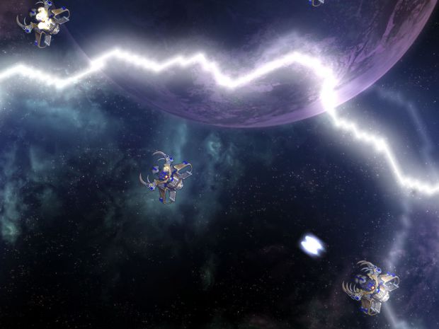 Raid Starships vs Lightning