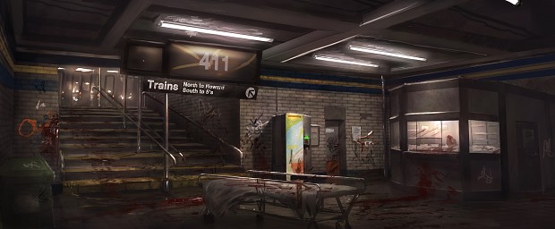 Contagion - Subway Concept Art