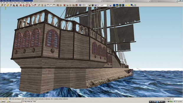 Pirate ship concept art