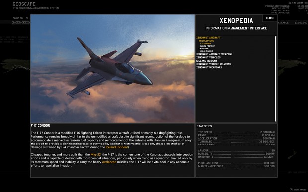 Xenopedia - F17 Condor
