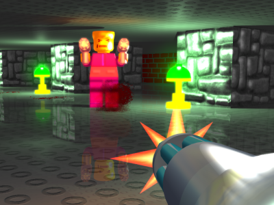 Lego Wolf3D level screenshots