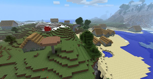 1.8 - Mob villages preview