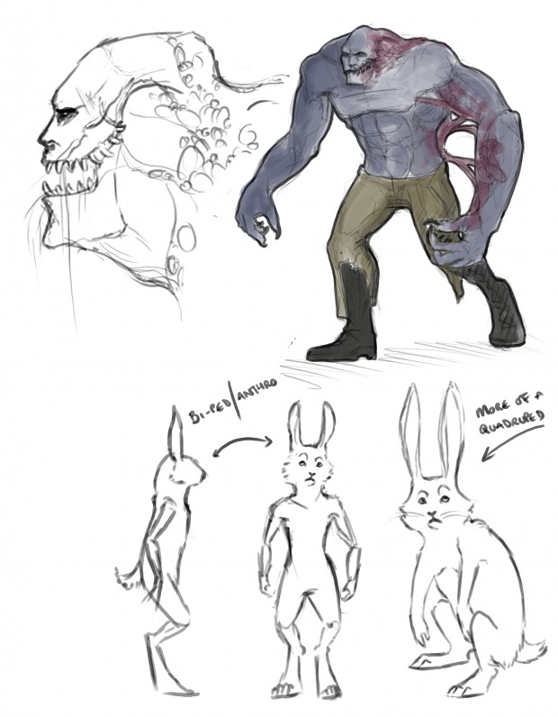 Brutus / Rabbit concepts - Rachelle Fryatt