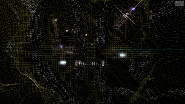 Demo Map - ScreenShot 2 (Wireframe Mode)