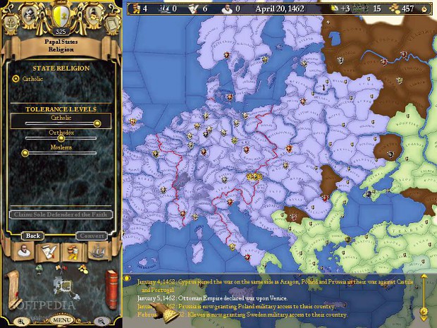 Europa Universalis II Screenshots
