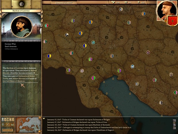 Crusader Kings Screenshot