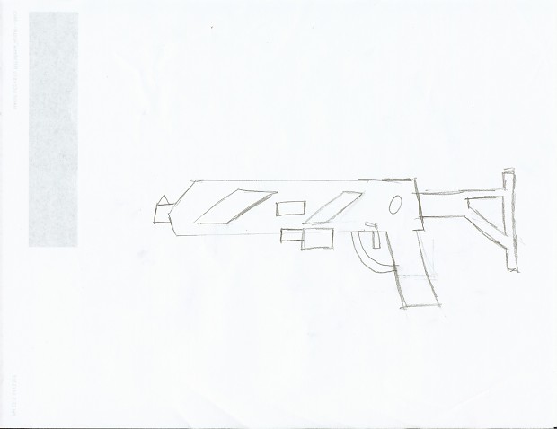 Rail Gun Concept Art
