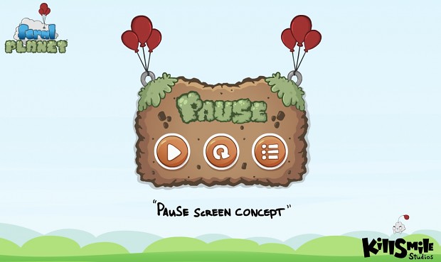 Pause Screen Concept