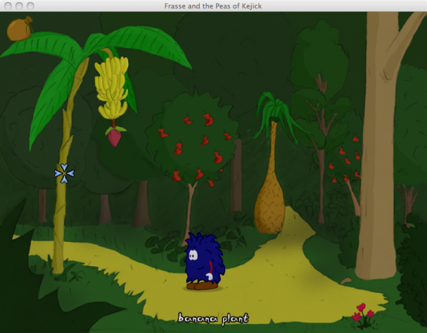A screenshot from the beginning of the game