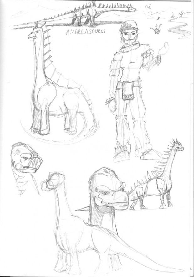 Amargasaurus Concepts