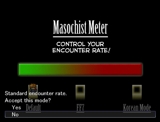 The Masochist Meter