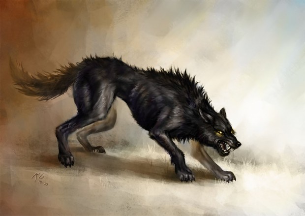 ravenous black wolf image - Coldenlight - Indie DB