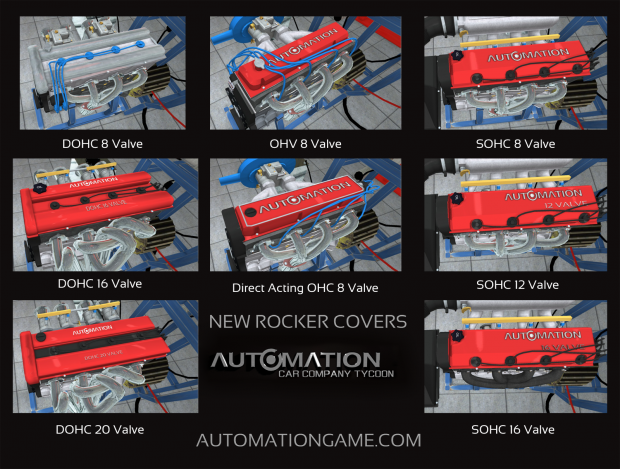 New Improved Rocker Covers