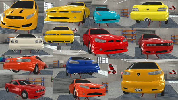 A selection of Car Designs