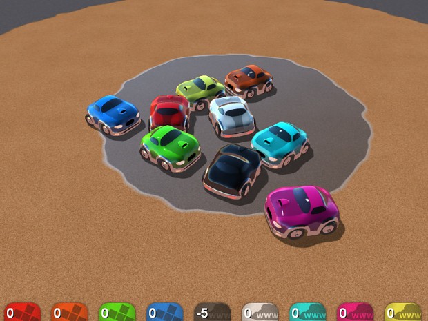 New cars, effects, levels, etc. WIP