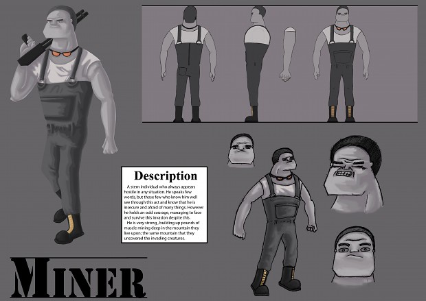 Miner Character Sheet