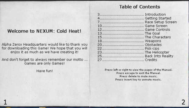 NEXUM: Cold Heat Manual