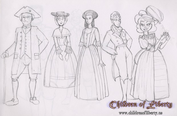 Children of Liberty Concept Art