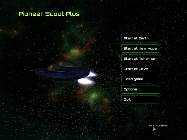 Pioneer Scout Plus Mod G23f