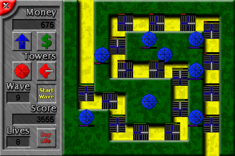 In game screenshot of Tower Guard 4