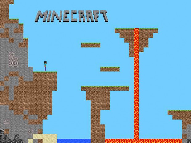 Minecraft Platformer screen 2