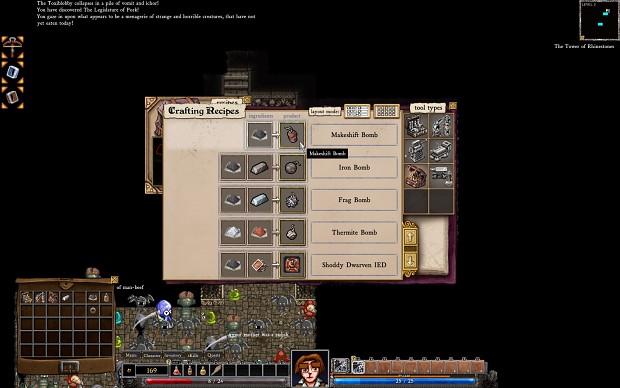 Dungeons of Dredmor beta 0.95 screenshots