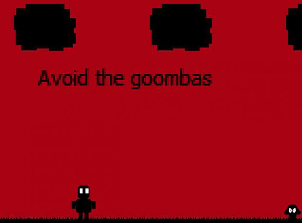 Avoid the goombas